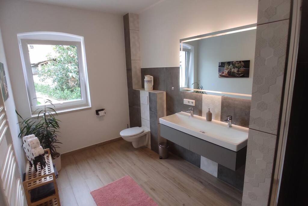 Storchennest - Ferienwohnung Am Storchenradweg Ketzür Екстериор снимка